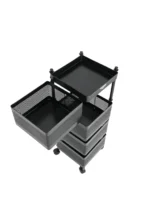 Rolling Utility Cart 4 Tier – Square - Image 3