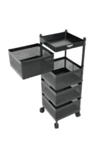 Rolling Utility Cart 4 Tier – Square - Image 4