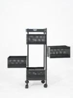 Rolling Utility Cart 4 Tier – Square - Image 6
