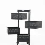 Rolling Utility Cart 4 Tier – Square
